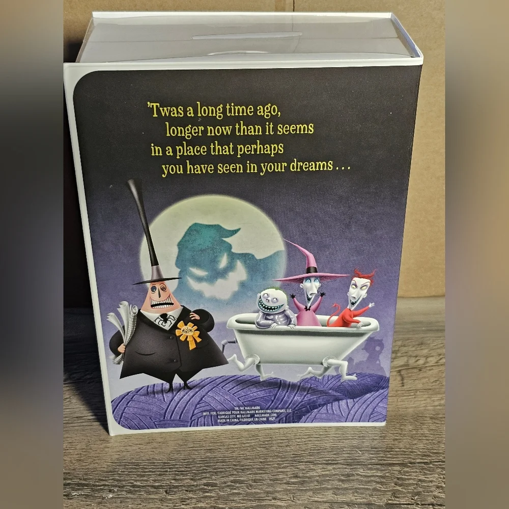 Hallmark‎ The Nightmare Before Christmas Jack and Sally Tombstones Ornaments NIB